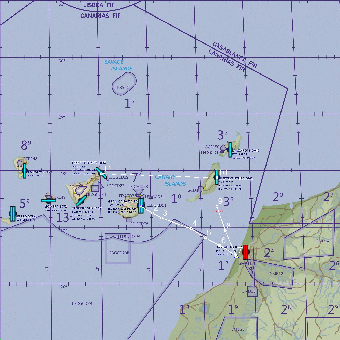 Flight Map